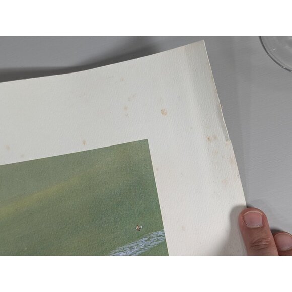 Vintage 16x20" John Amendola Aviation Lithograph Print Boeing F4B-4, Printed in - Picture 5 of 9